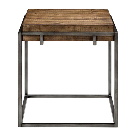 Madison Park Dillinger End Table Assembly instructions