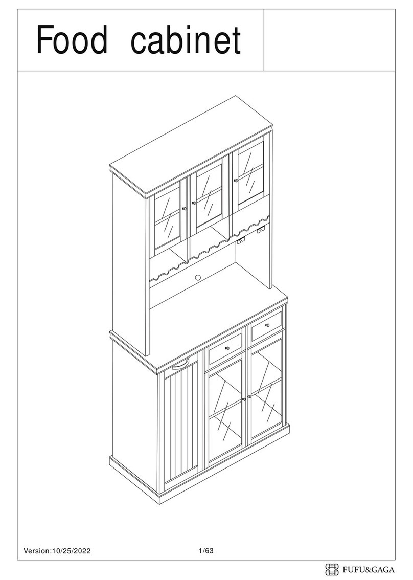 FUFU & GAGA Food Cabinet User manual