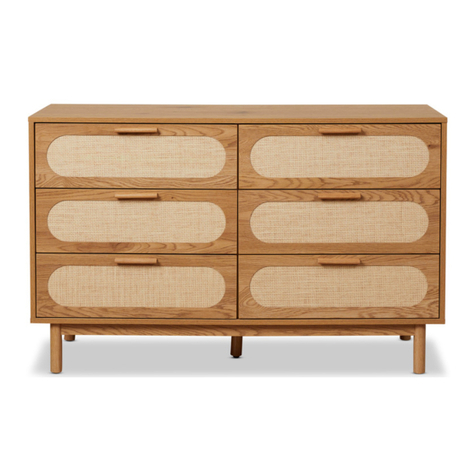 Mocka Canyon Six Drawer User manual Mocka Canyon Six Drawer User manual