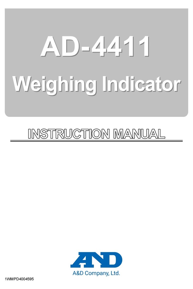 A&D AD-4411 instruction manual
