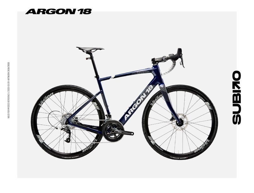 ARGON18 SUBITO User manual ARGON18 SUBITO User manual