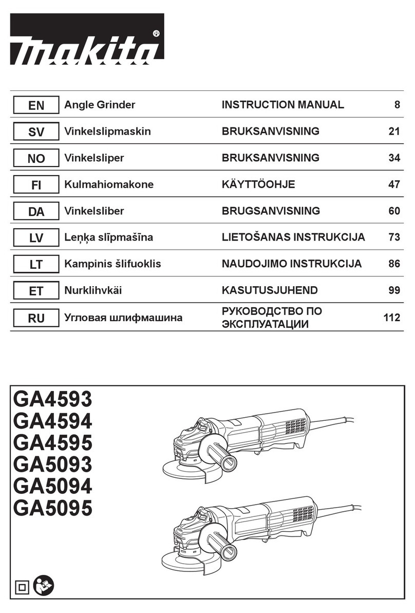 Makita GA4593 User manual