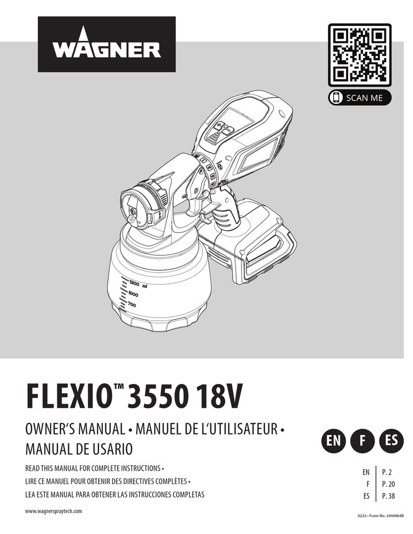 WAGNER FLEXIO 3550 User manual WAGNER FLEXIO 3550 User manual