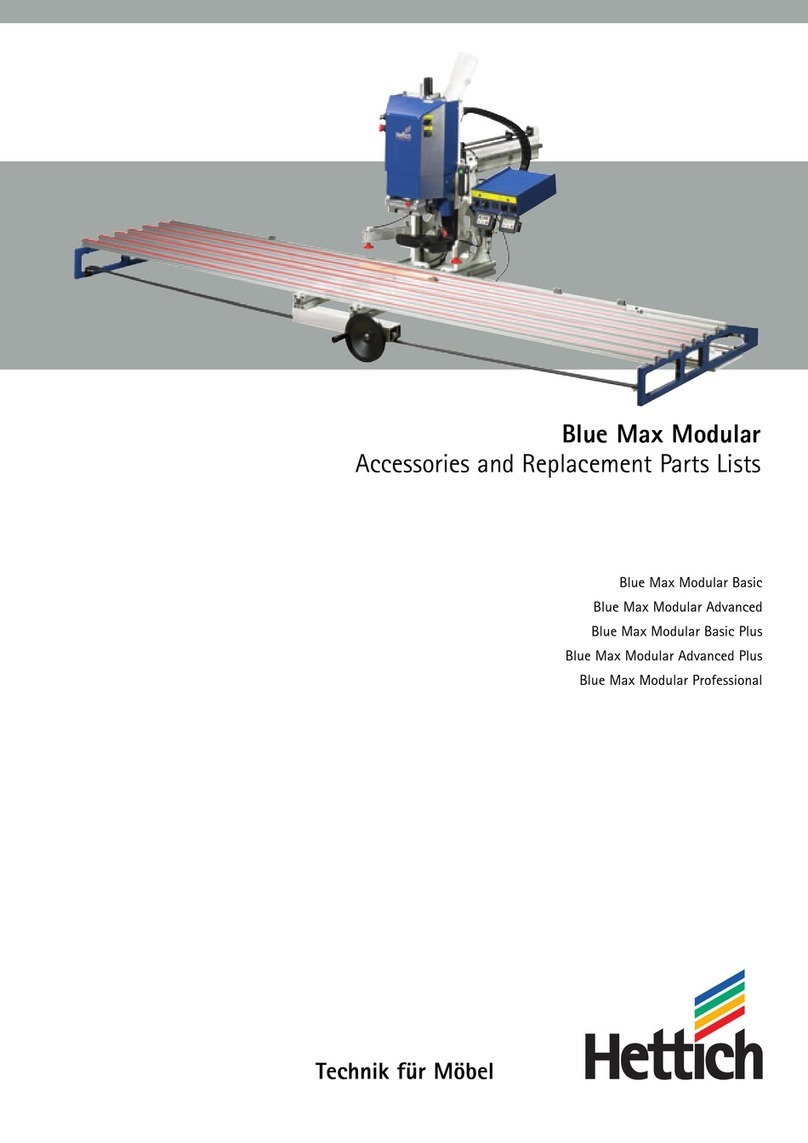 Hettich Blue Max Modular Basic manual