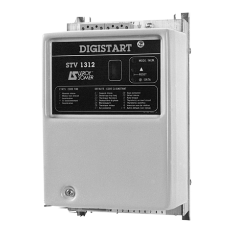 Leroy-Somer DIGISTART STV 1312 Installation and Maintenance