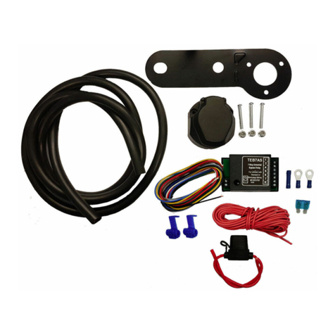 Volvo 13-pin Tow bar wiring installation instructions