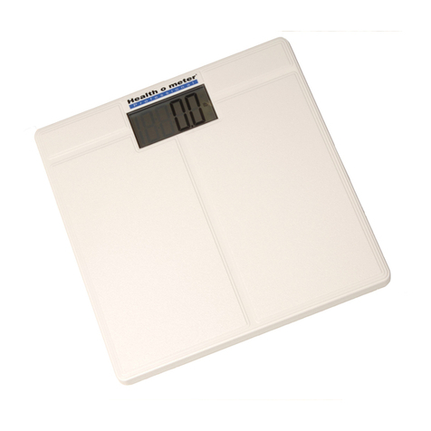 Health O Meter 800KL User manual