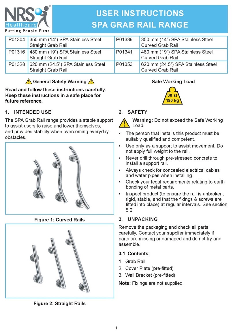 NRS Healthcare P01304 User instructions