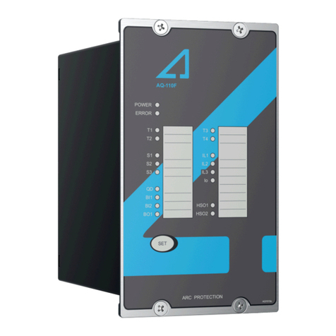 Arcteq AQ 110 Series instruction manual