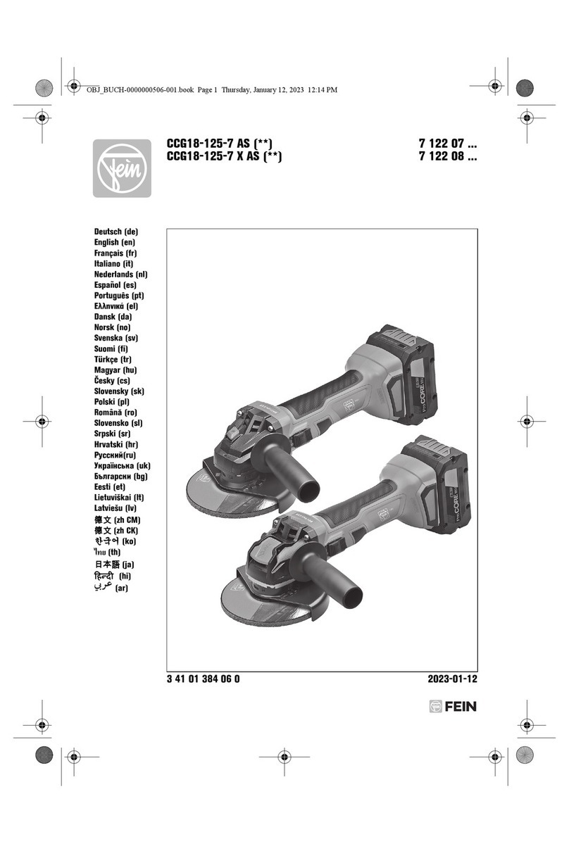 Fein CCG18-125-7 AS manual