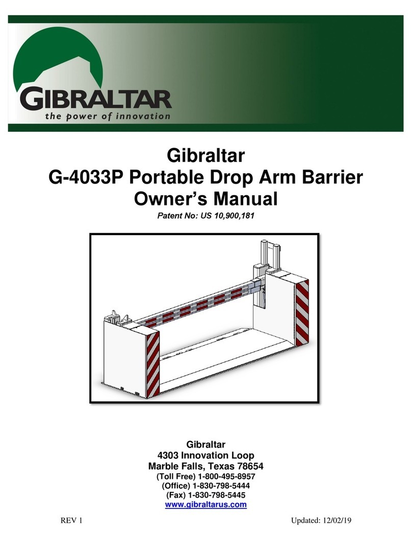 Gibraltar G-4033P owner's manual Gibraltar G-4033P owner's manual