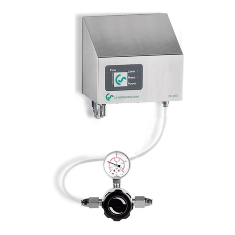 CS Instruments PC 400 Operation and installation manual