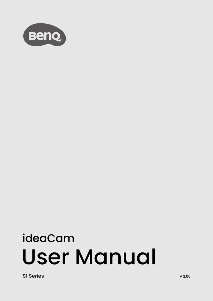 BenQ ideaCam S1 Series User manual BenQ ideaCam S1 Series User manual