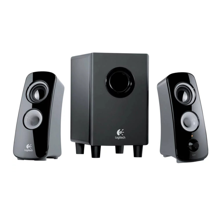 Logitech Z323 user manual