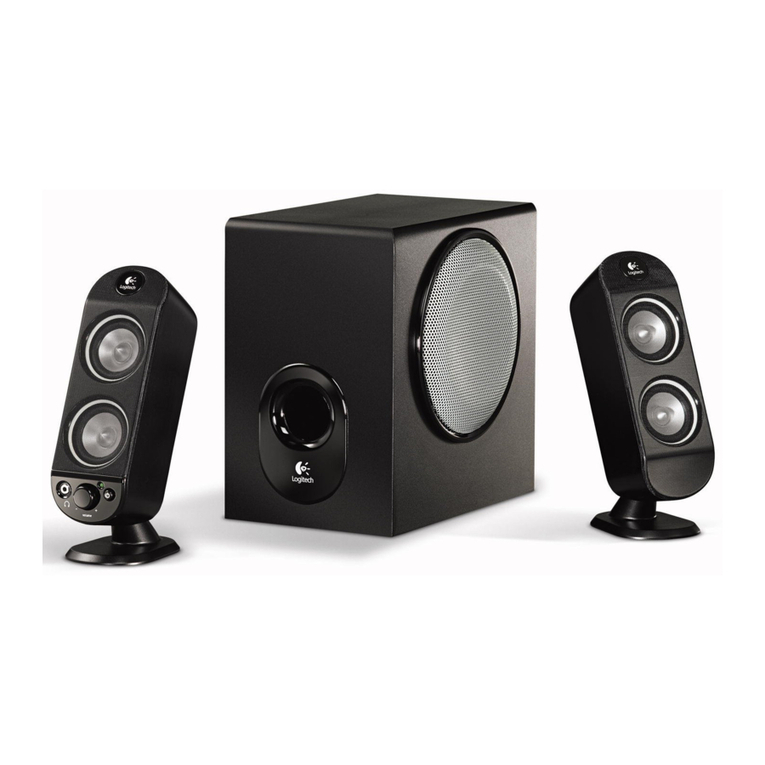 Logitech X-230 User manual Logitech X-230 User manual