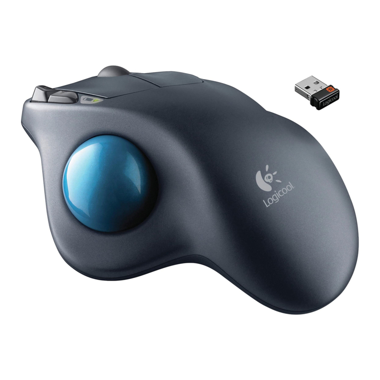 Logitech M570 quick start guide