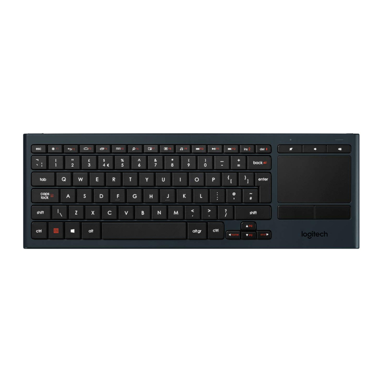 Logitech K830 installation guide