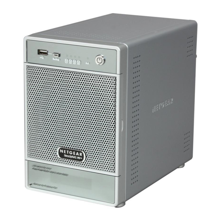 NETGEAR ReadyNAS NV+ User manual
