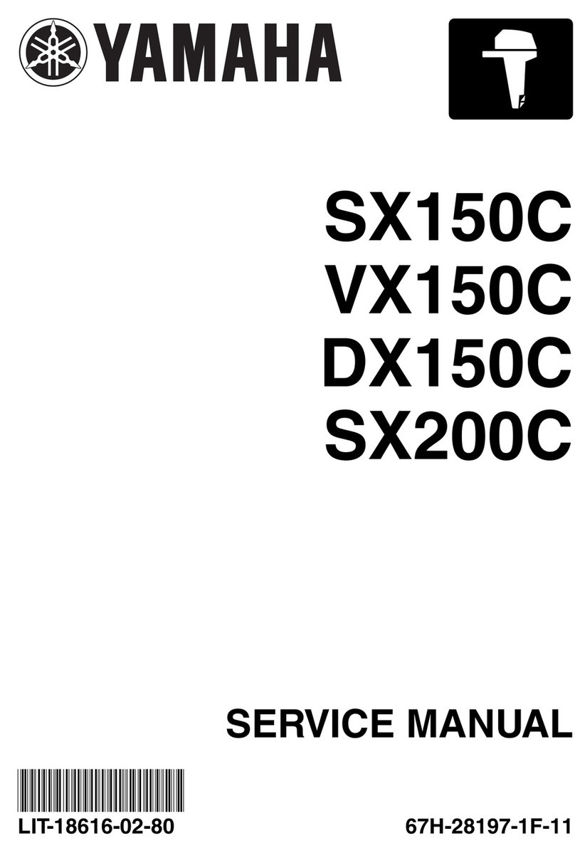 Yamaha SX150C Service manual