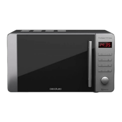 cecotec PROCLEAN 5110 INOX User manual