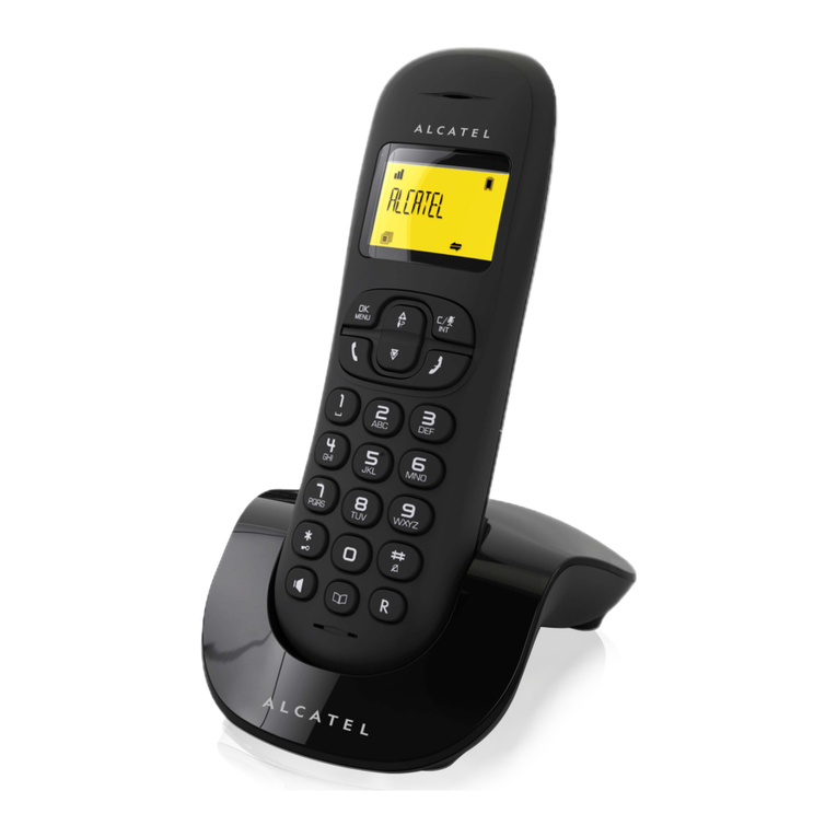 Alcatel C250 Trio User manual