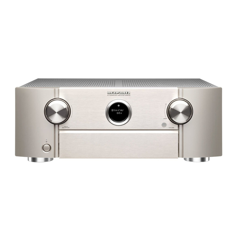 Marantz SR6015 User manual