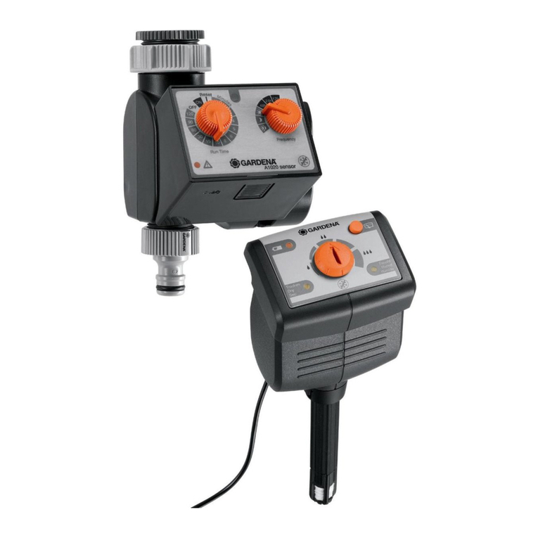 Gardena A 1020 Sensor User manual Gardena A 1020 Sensor User manual