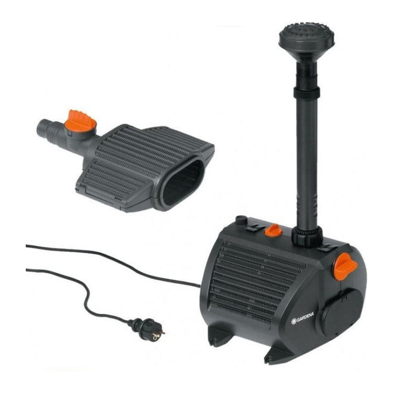 Gardena FP 750 E user manual