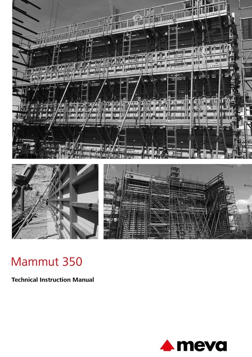 Meva Mammut 350 Technical instruction manual