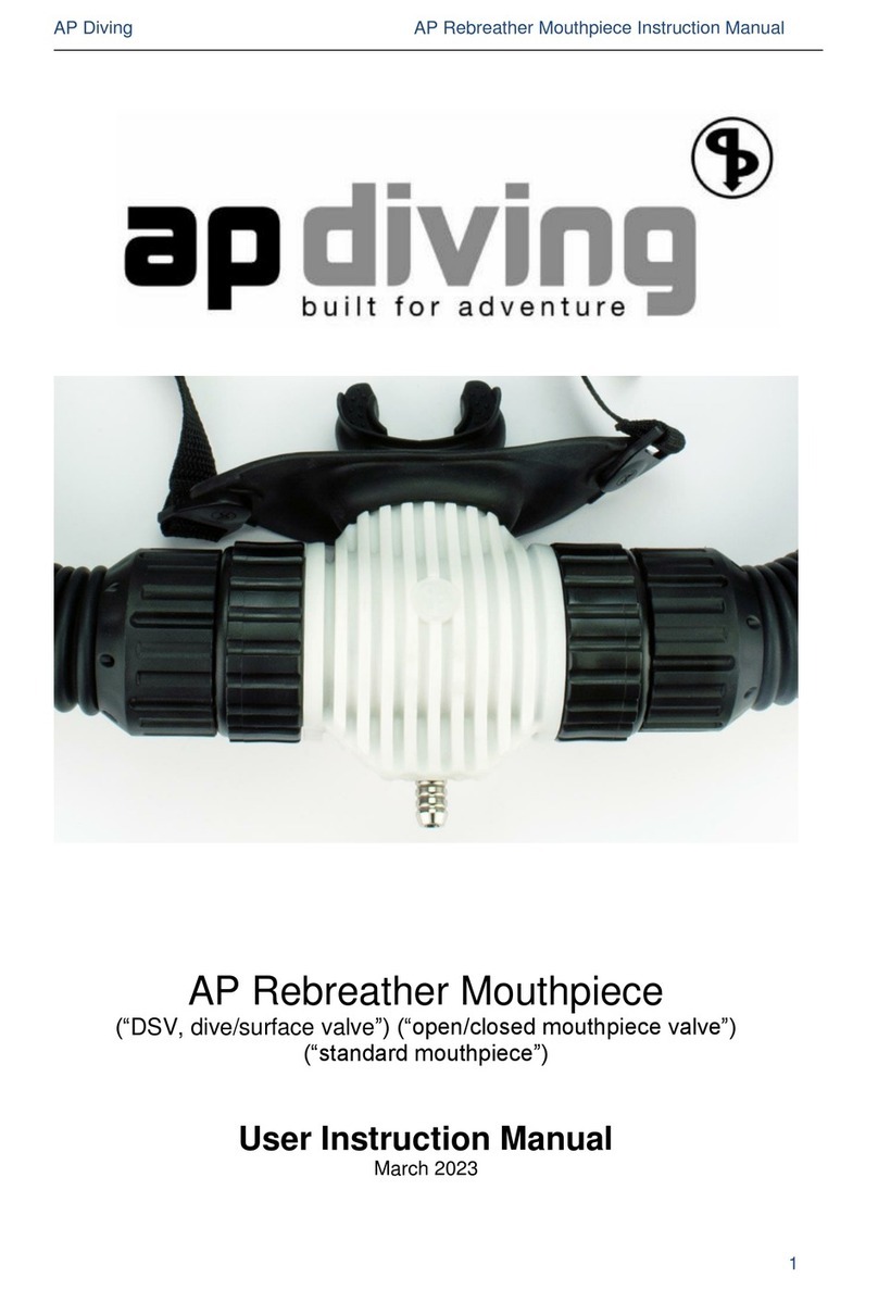AP Diving RB160 Operator's manual AP Diving RB160 Operator's manual