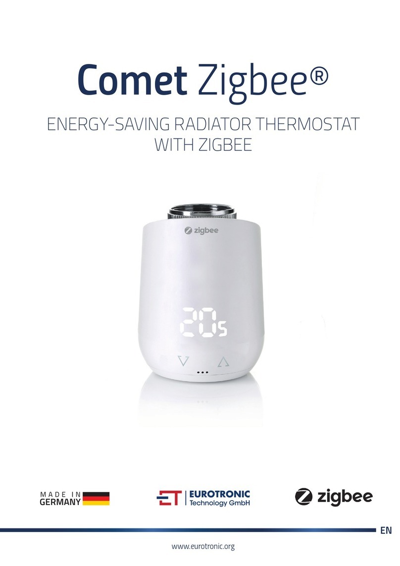 Eurotronic Comet Zigbee User manual