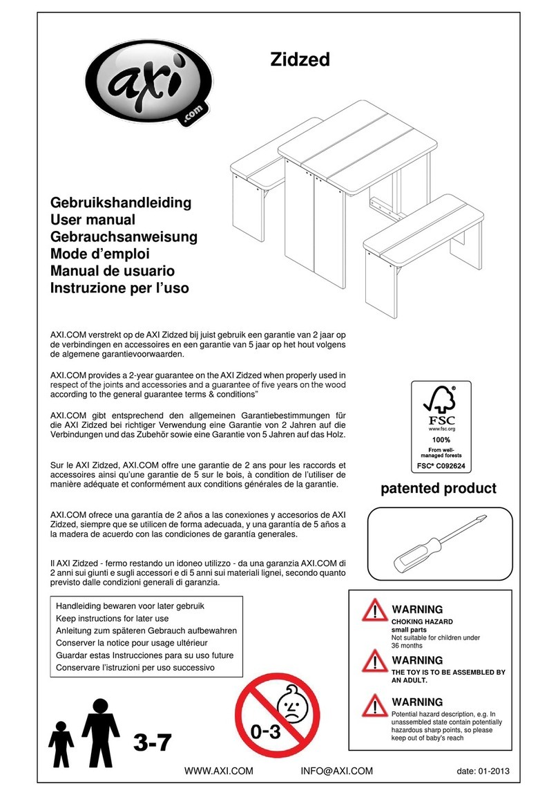 Axi Zidzed User manual