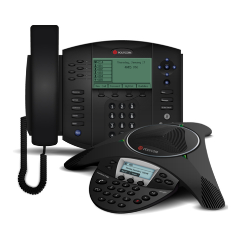 Polycom SoundPoint IP User manual