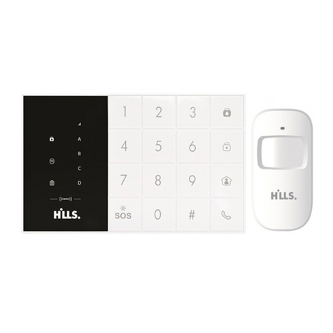 Hills Wireless DIY security alarm starter kit user guide Hills Wireless DIY security alarm starter kit user guide