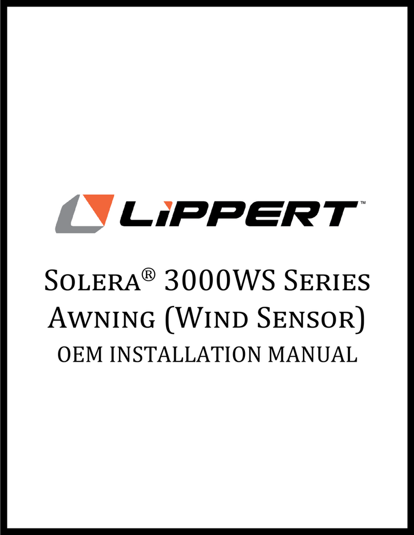 Lippert Components Solera 3000WS Series User manual Lippert Components Solera 3000WS Series User manual