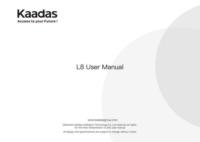 Kaadas L8 user manual