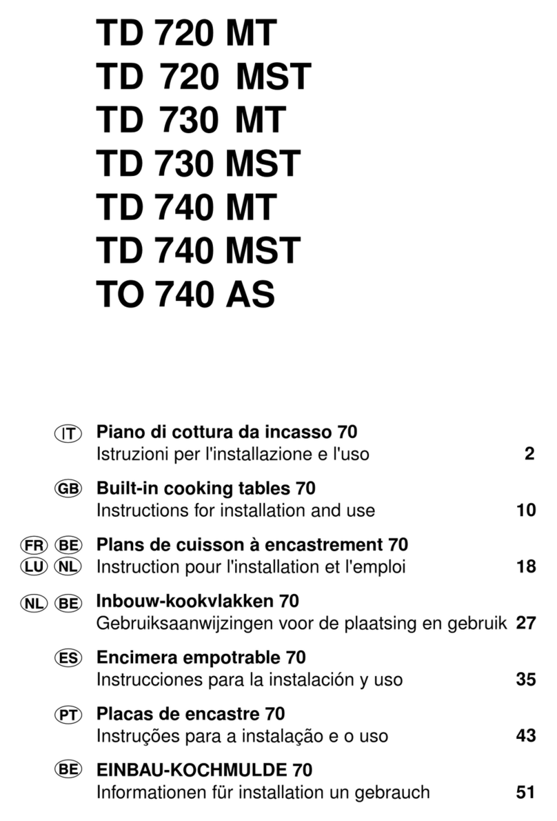 Ariston 70 Series Instructions for installation and use