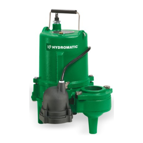 Pentair Hydromatic SPD50H owner's manual