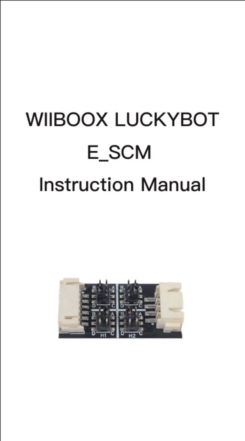 Wiiboox LUCKYBOT E SCM instruction manual