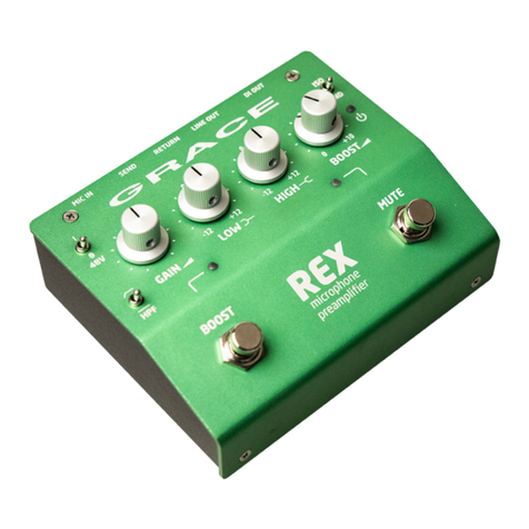 Grace REX User manual