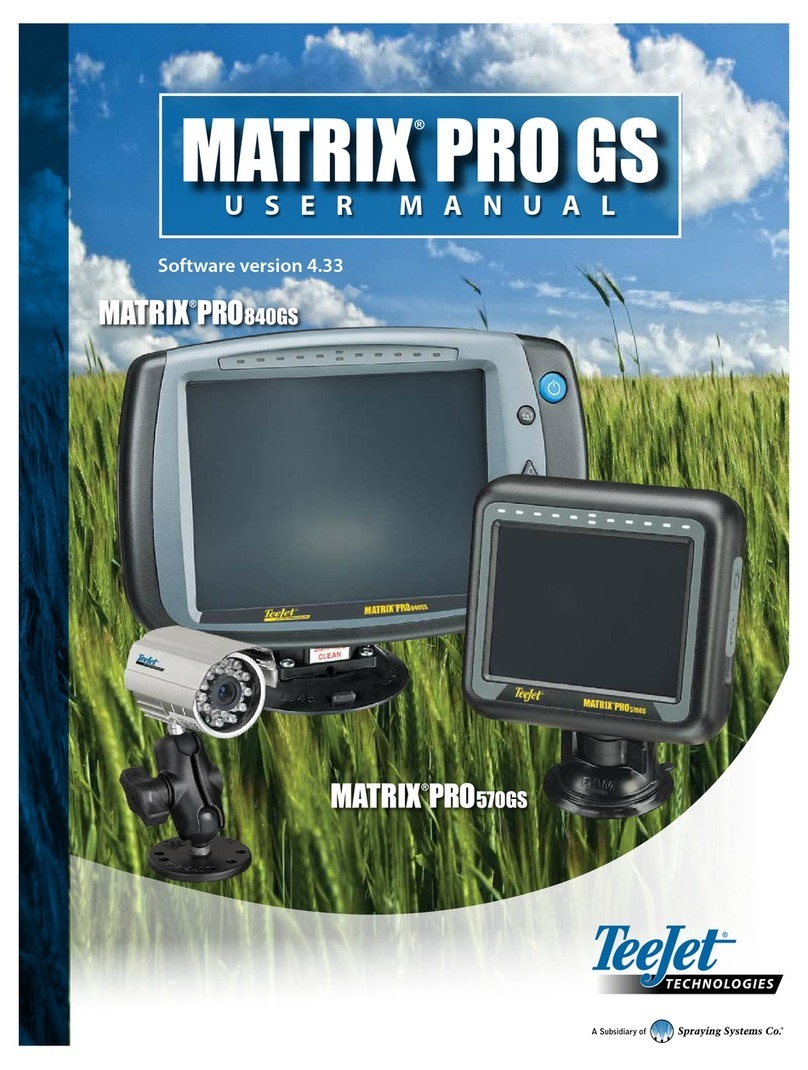 Spraying Systems TeeJet TECHNOLOGIES MATRIX PRO GS user manual