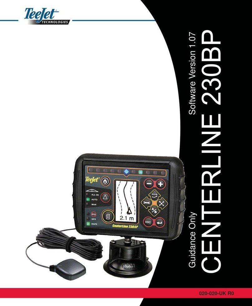 TeeJet Technologies Centerline 230BP User manual