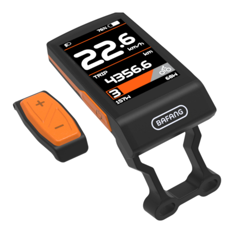 BAFANG DP C262.CAN BUS user manual