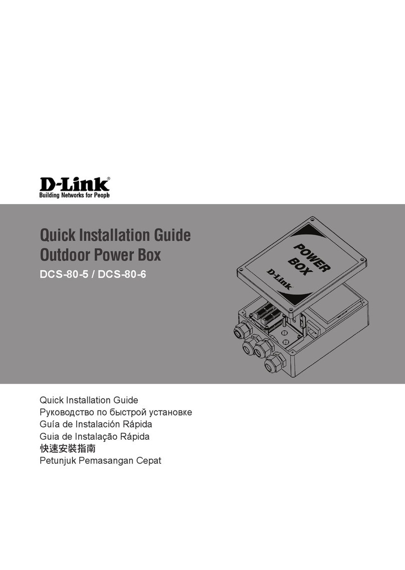 D-Link DCS-80-5 User manual D-Link DCS-80-5 User manual