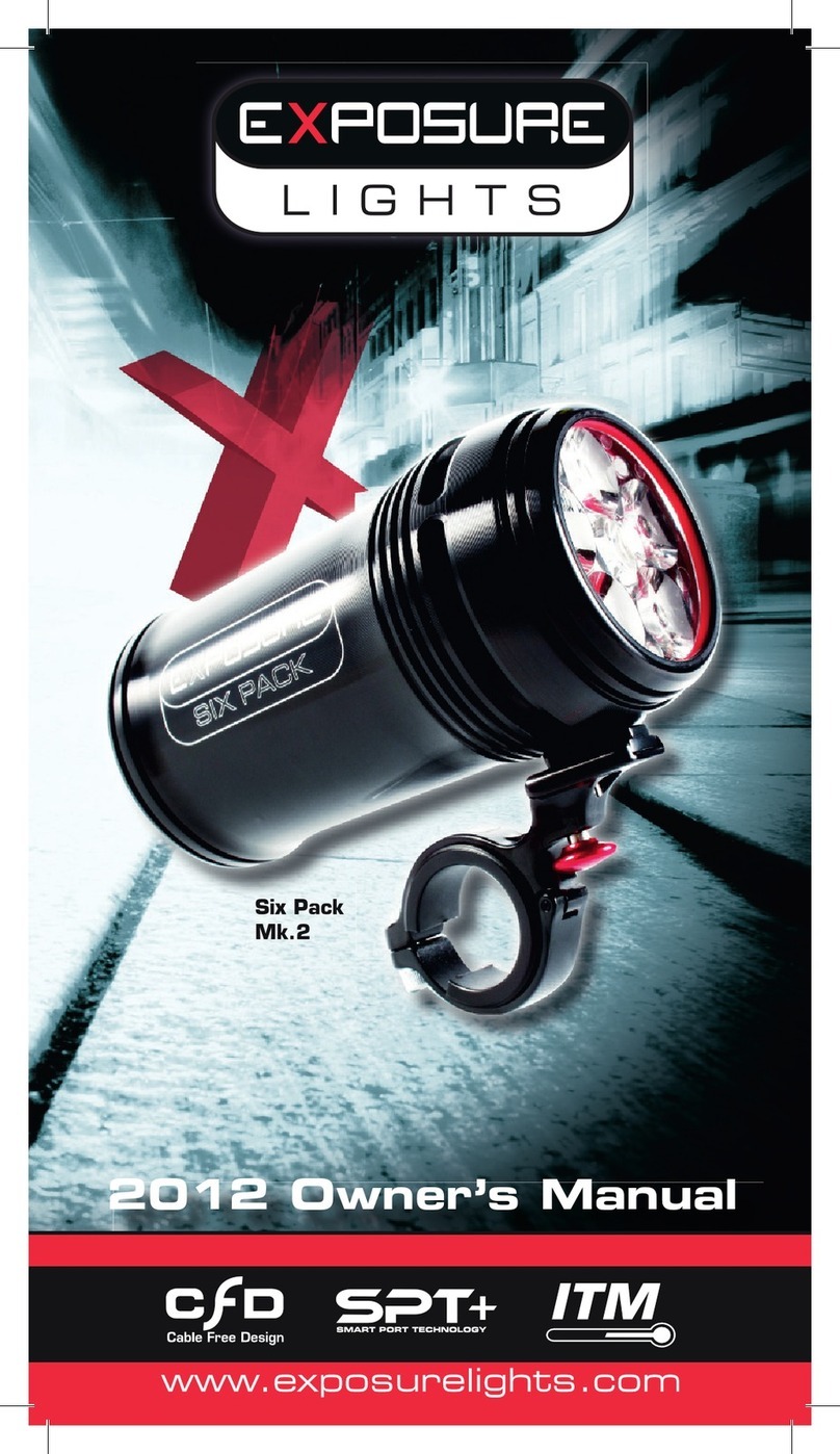 Exposure Lights Six Pack Mk.2 owner's manual