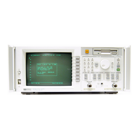 Agilent Technologies 8711C User manual