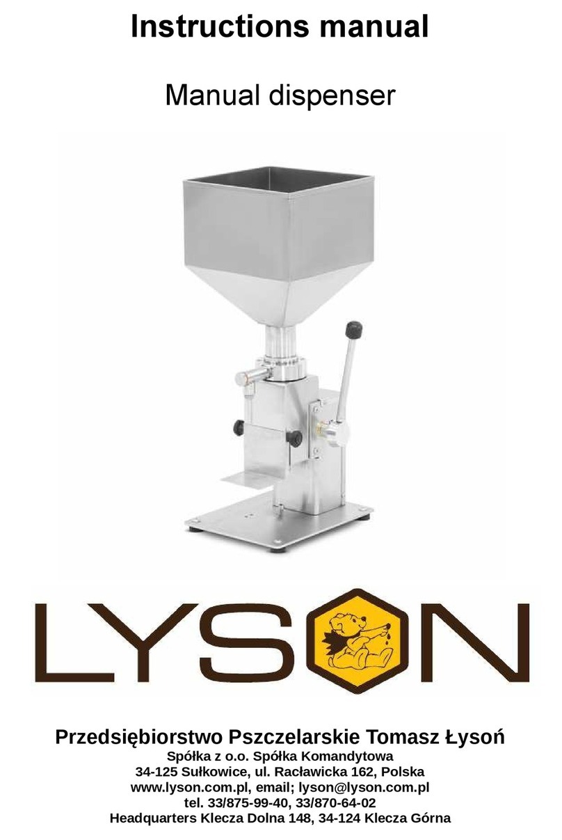 LYSON W2045 instruction manual