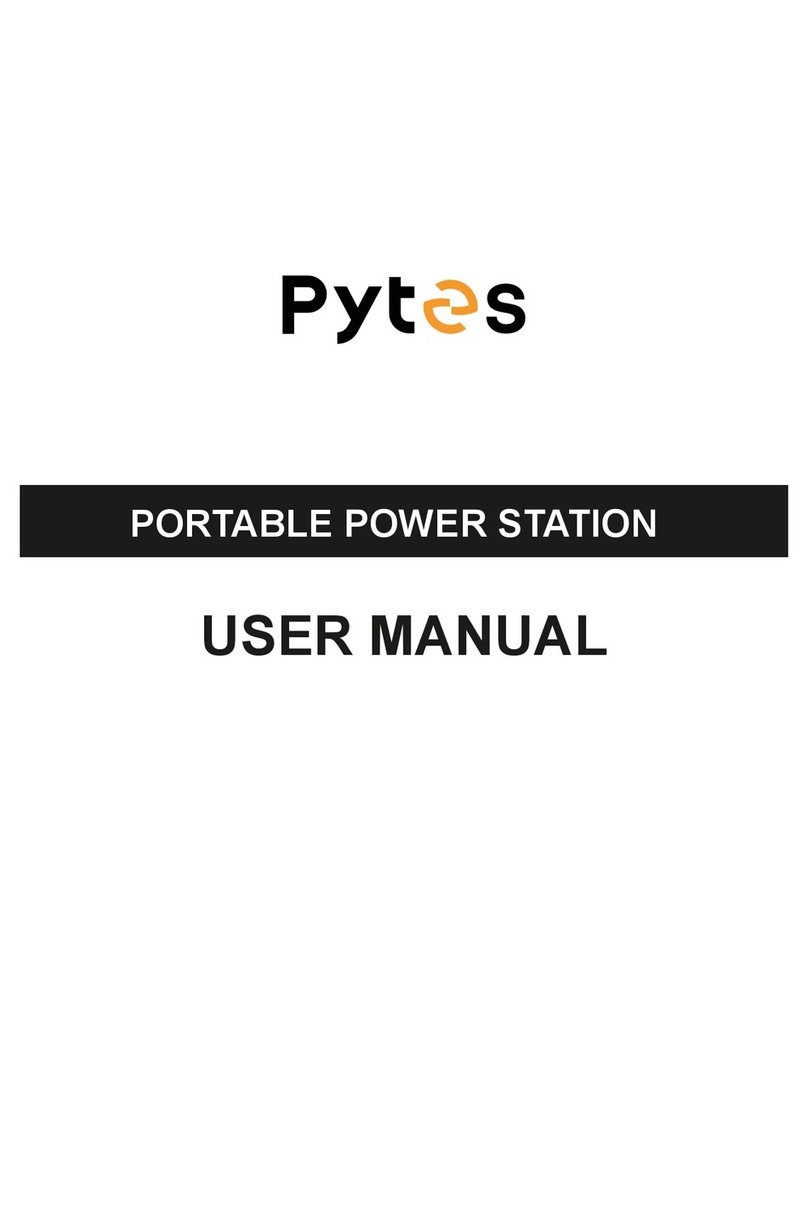Pytes Ecox 18 Pro user manual