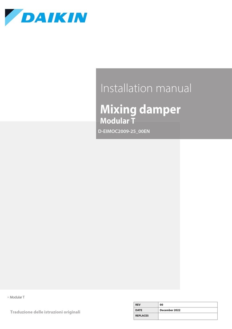 Daikin Modular T User manual