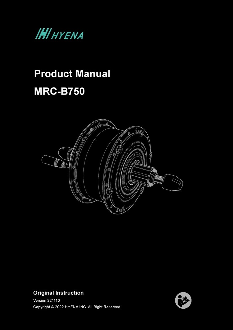 Hyena MRC-B750 User manual Hyena MRC-B750 User manual